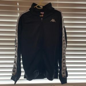 Black kappa Zip up